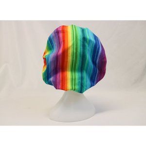 Rainbow Pride Bouffant Surgical Dental Scrub Cap Chemo Hat